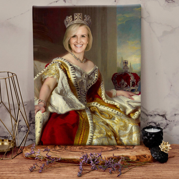 Koningin - Koninklijk portret Koningin - Koninklijk portret