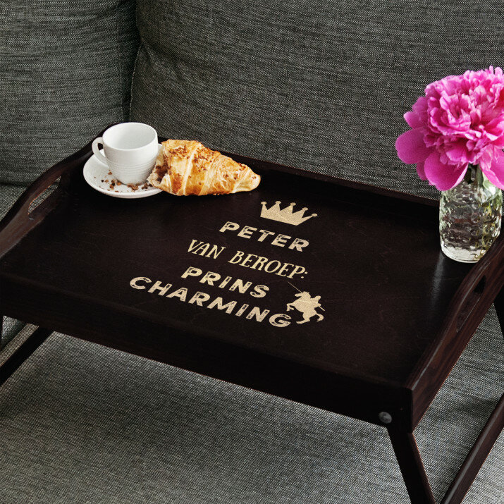 Prins charming - Ontbijt dienblad