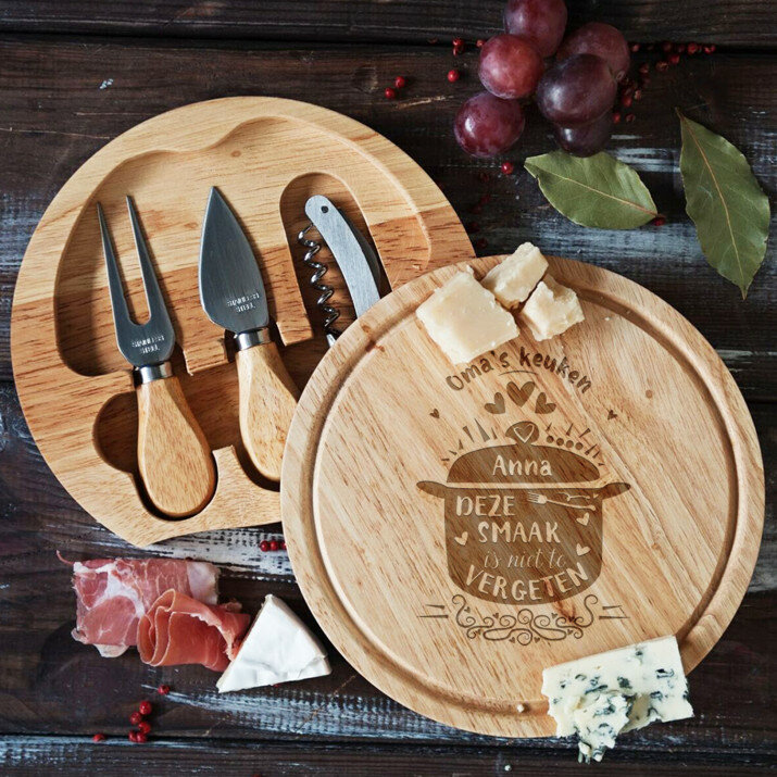 Oma's keuken - Kaasplankje