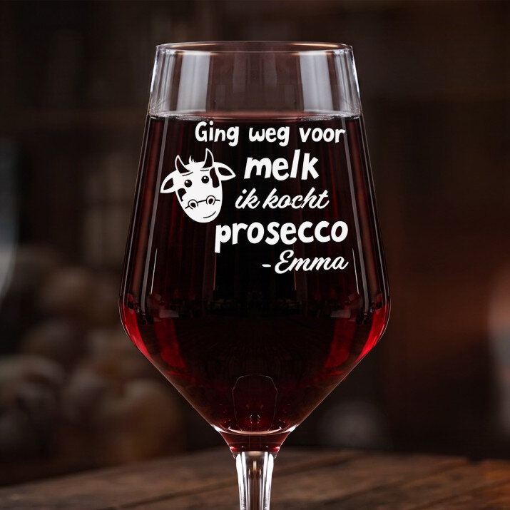 ikk kocht prosecco - Groot wijnglas