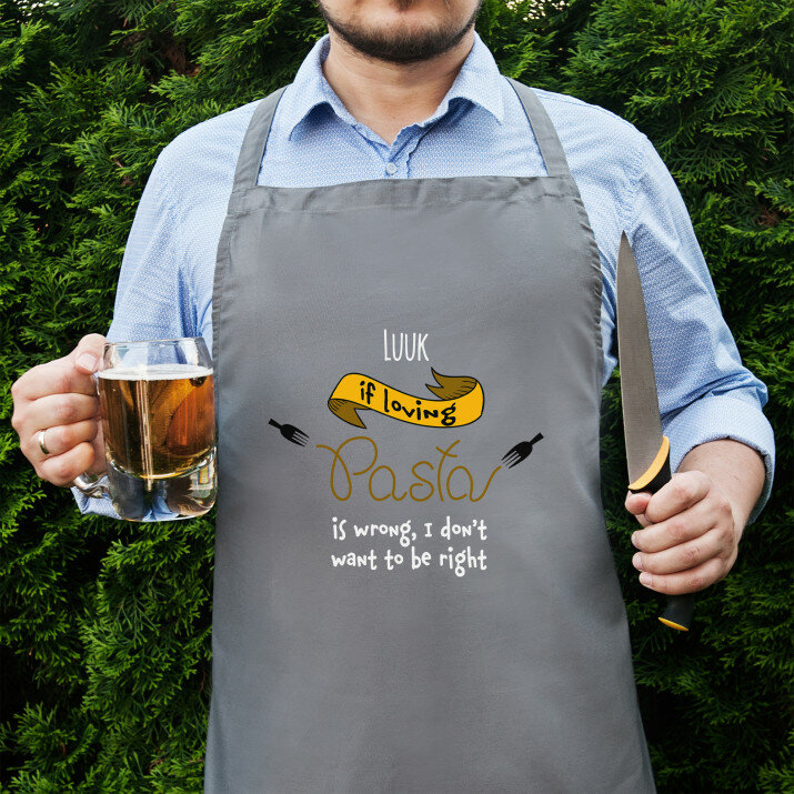 Liefde voor pasta - Keukenschort