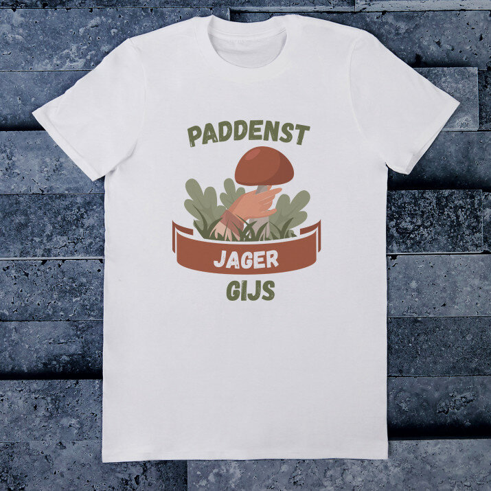Paddentoelen jager - Heren t-shirt