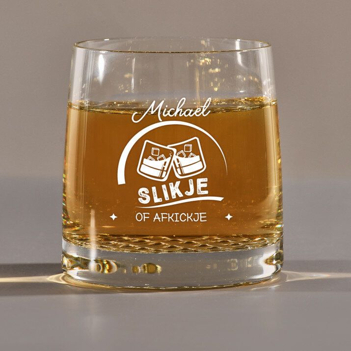 Slikje of afkickje - Whiskyglazen