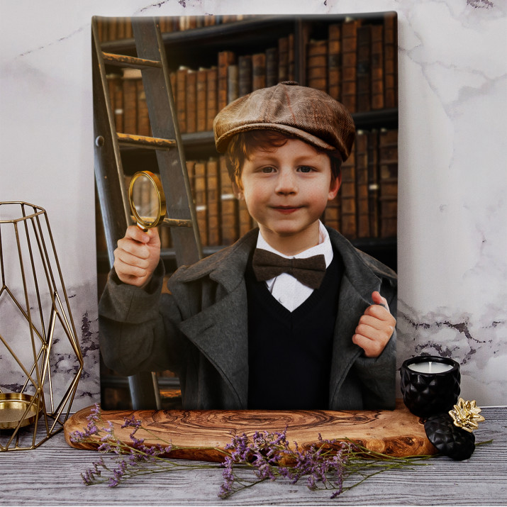 Kleine detective - Droom portret