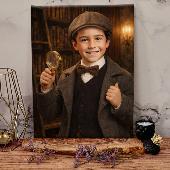 Kleine detective - Droom portret Kleine detective - Droom portret