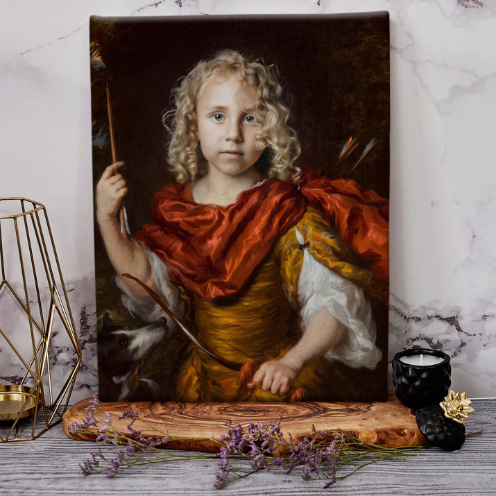 Kleine boogschutter - Koninklijk portret