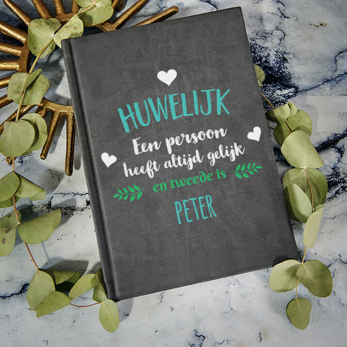 Huwelijk - Notitieboek