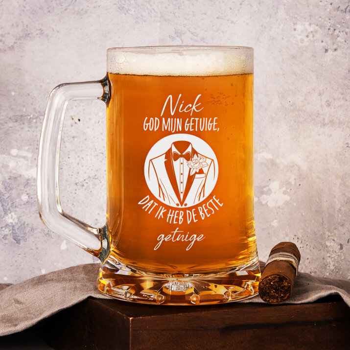 Ik heb de beste getuige - Bierpokal