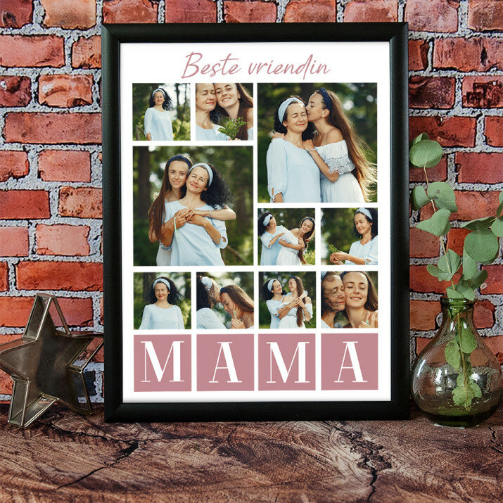 Mama beste vriendin - Collage