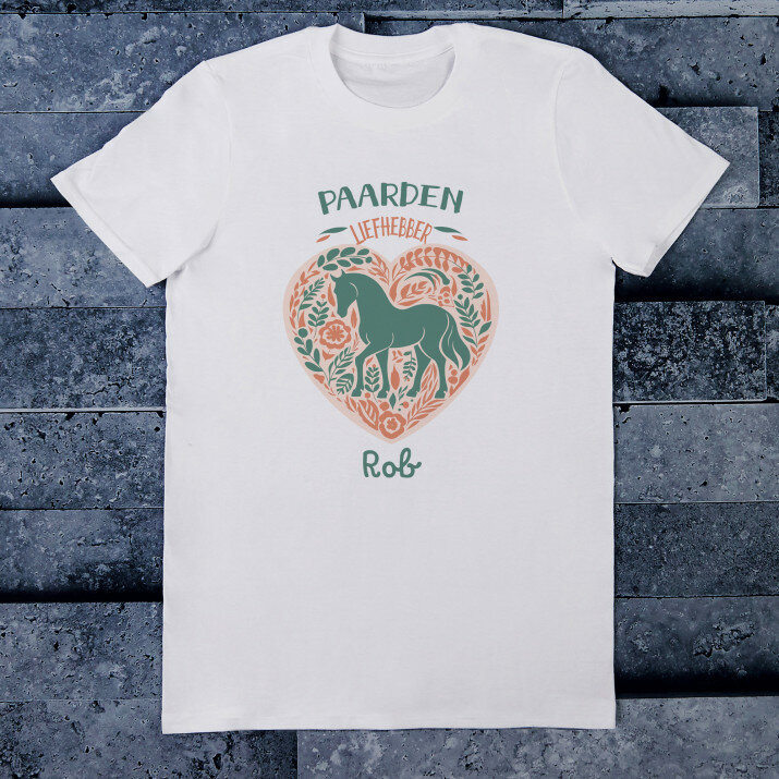 Paarden liefhebber - Heren t-shirt
