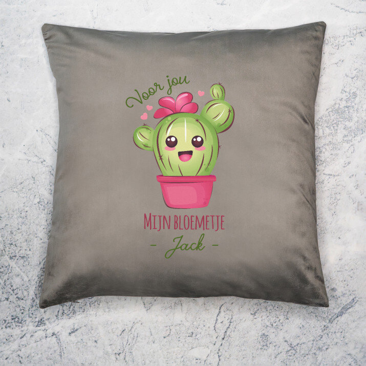 mijn bloemetje - Kussen