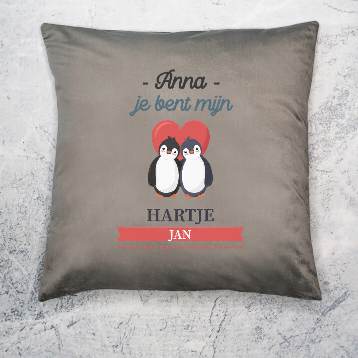 mijn hartje - Kussen