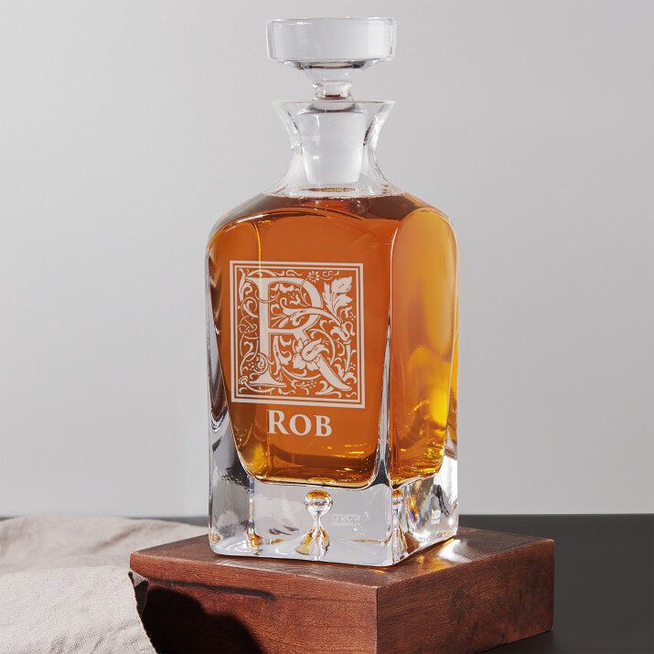 Monogram naam - Whisky karaf