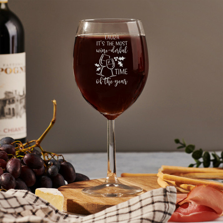 Most wine-derful time - Wijnglas