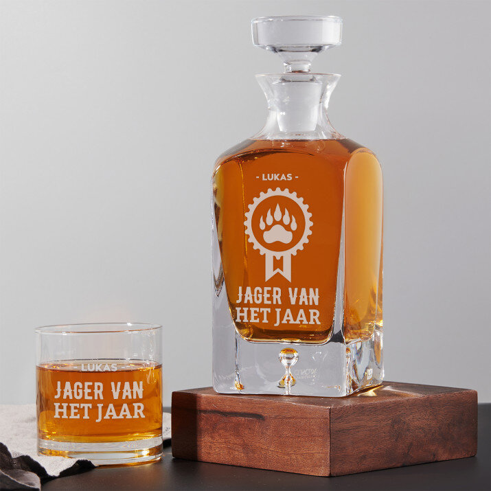 Jager van het jaar - Carafe of whisky