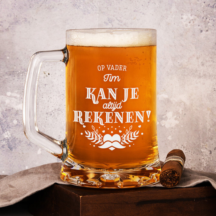 Op vader kan je altijd rekenen - Bierpokal