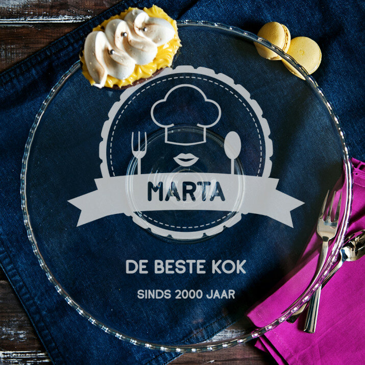 De beste kok - Taartplateau