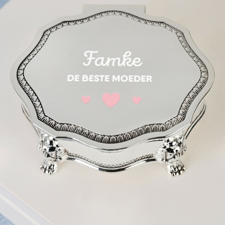 De beste moeder - Zilveren doosje