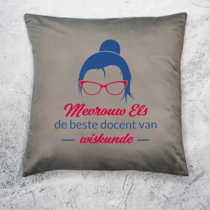 de beste mevrouw - Kussen