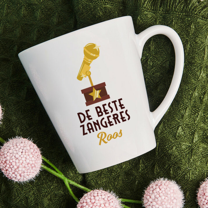 de beste zangeres - Mok