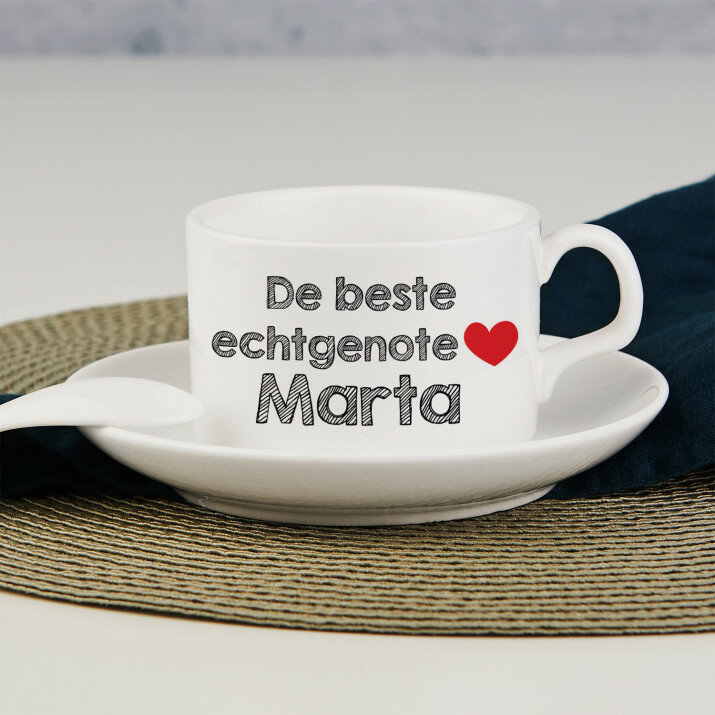 De beste echtgenote - Kopje met schotel