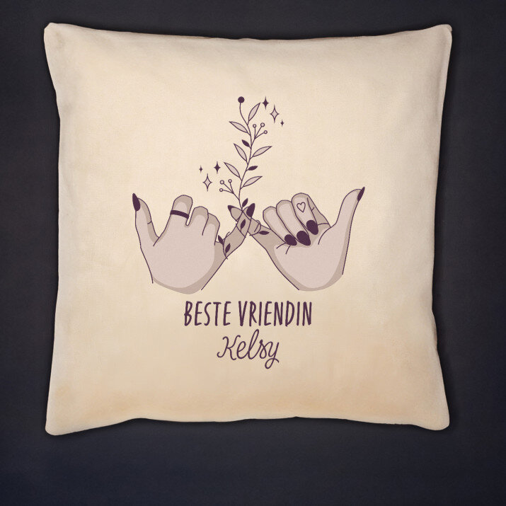 beste vriendin - Kussen