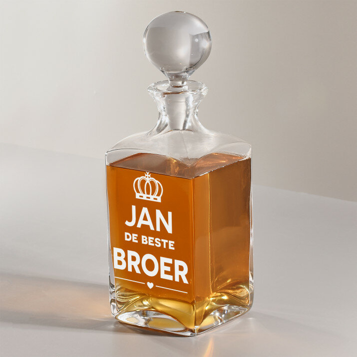 De beste broer - Whisky karaf