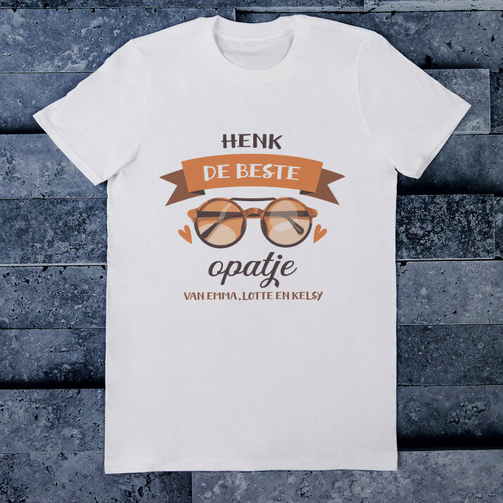 De beste opatje - Heren t-shirt