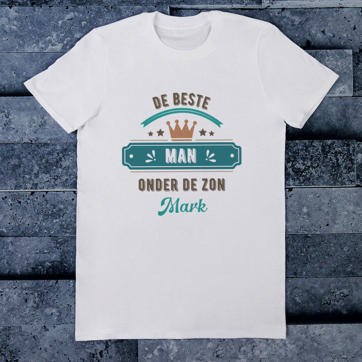 de beste man onder de zon - Heren t-shirt