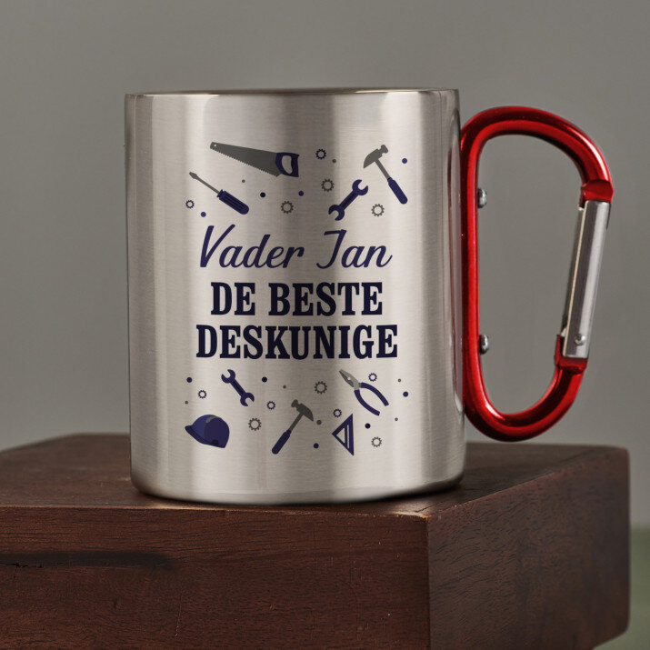 De beste deskunige oner de zon - Stalen mok De beste deskunige oner de zon - Stalen mok