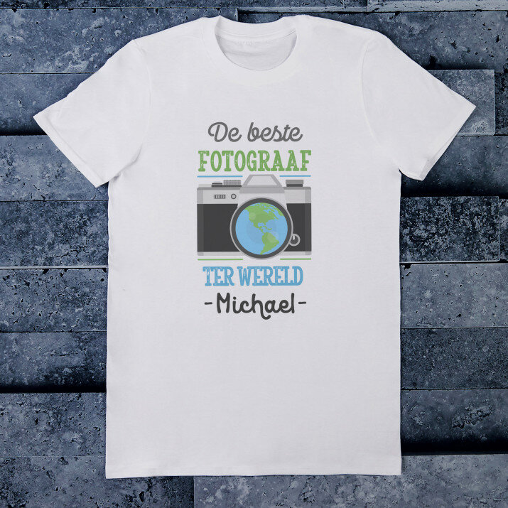 DE BESTE FOTOGRAAF TER WERELD - Heren t-shirt