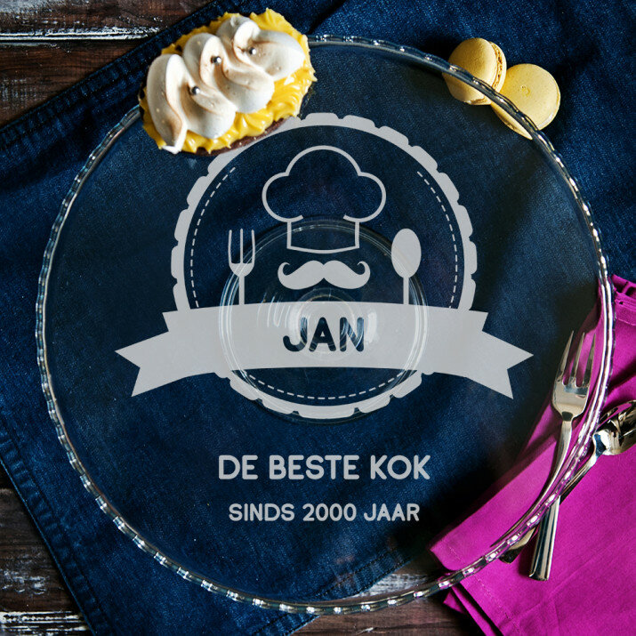 De beste kok - Taartplateau