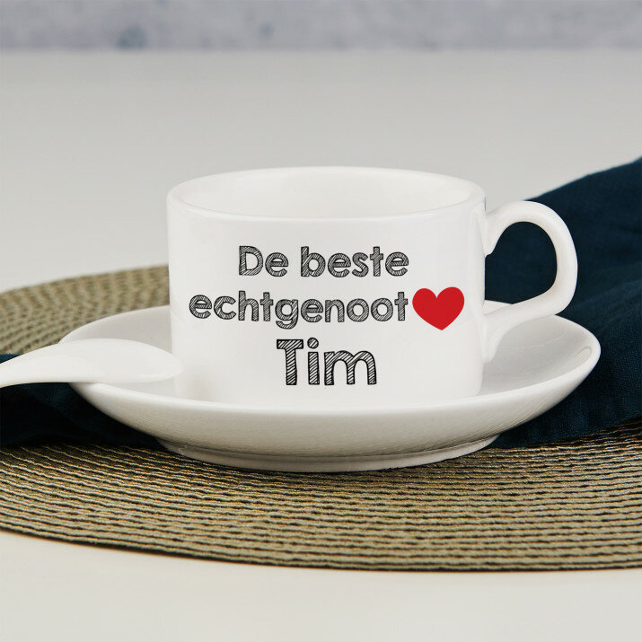 De beste echtgenoot - Kopje met schotel
