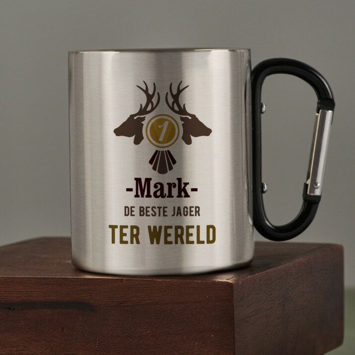 De beste jager ter wereld - Stalen mok