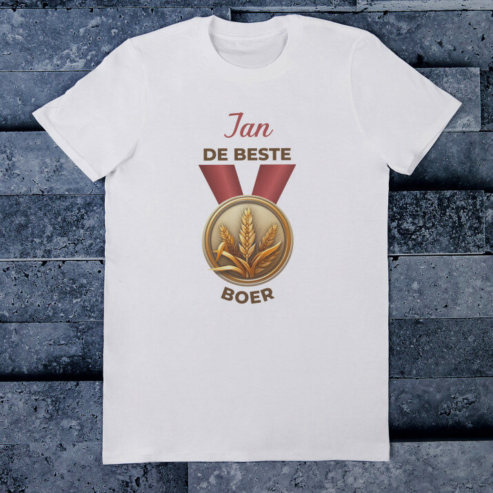 De beste boer - Heren t-shirt