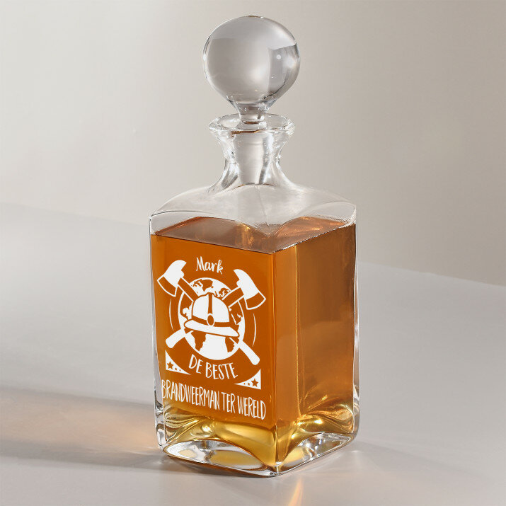 De beste brandweerman - Whisky karaf