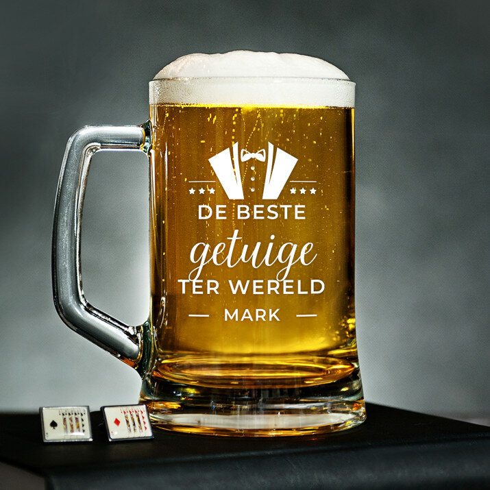 de beste getuige - Bierpokal
