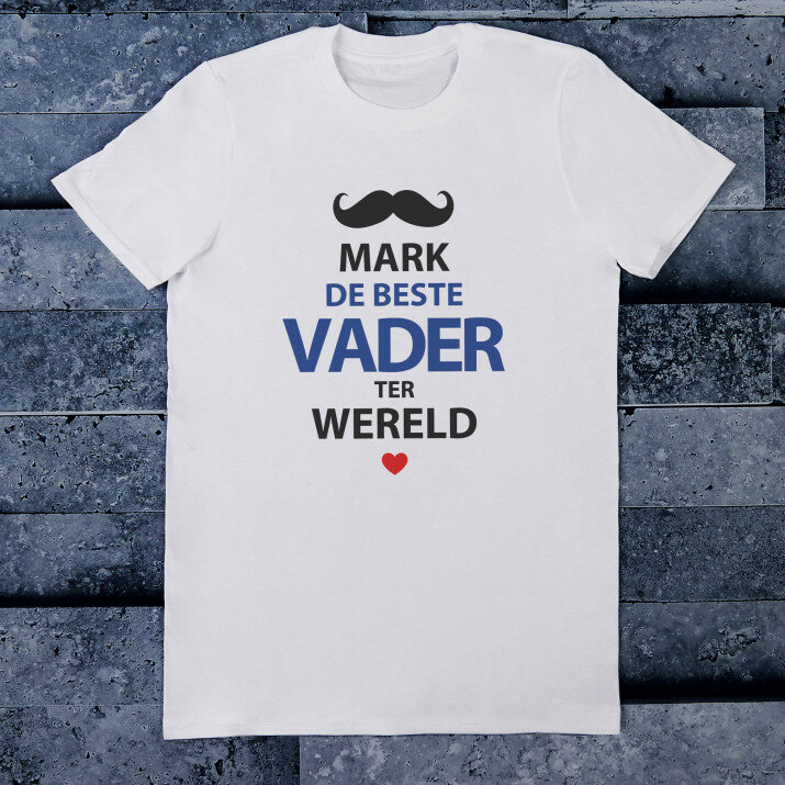 De beste vader ter wereld - Heren t-shirt