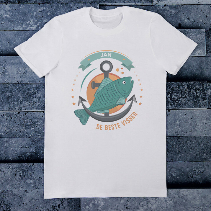 De beste visser - Heren t-shirt
