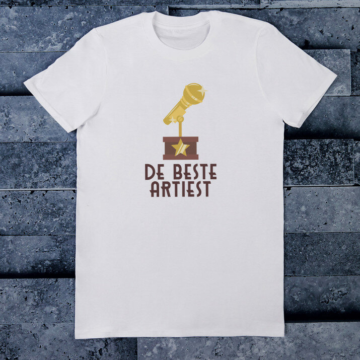 De beste artiest - Heren t-shirt