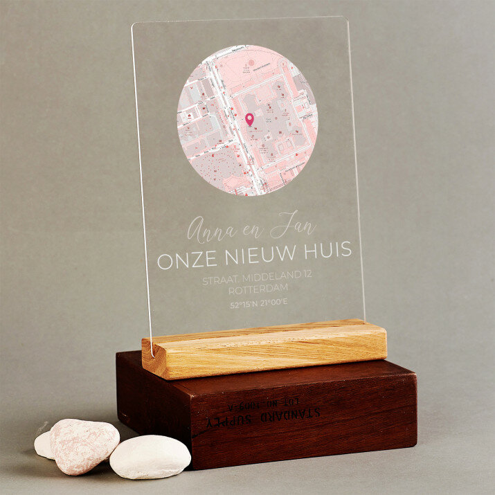 Jouw locatie - Afdruk op acrylglas