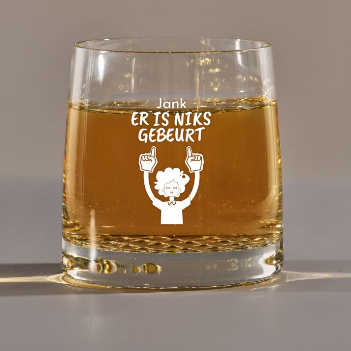 Er is niks gebeurt - Whiskyglazen