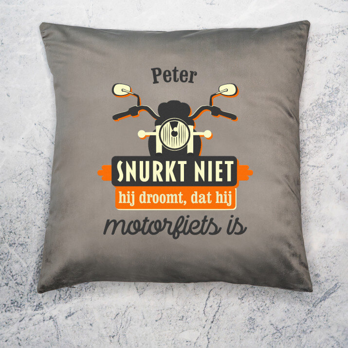 Snurkt niet - Kussen