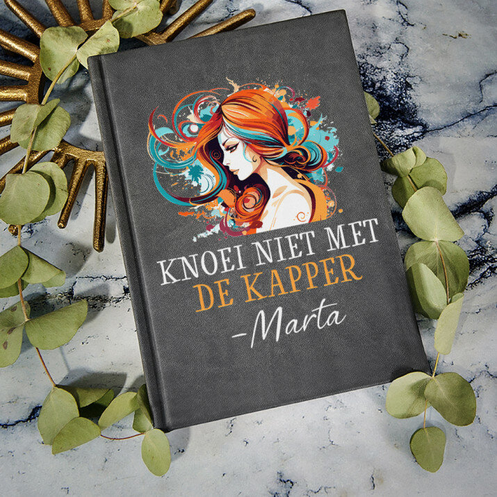 Knoei niet met de kapper - Notitieboek
