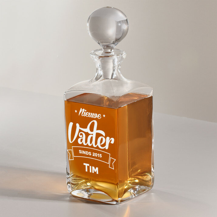 Nieuwe vader - Whisky karaf