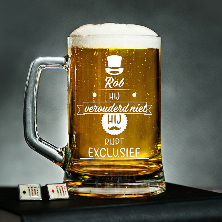hij verouderd niet - Bierpokal