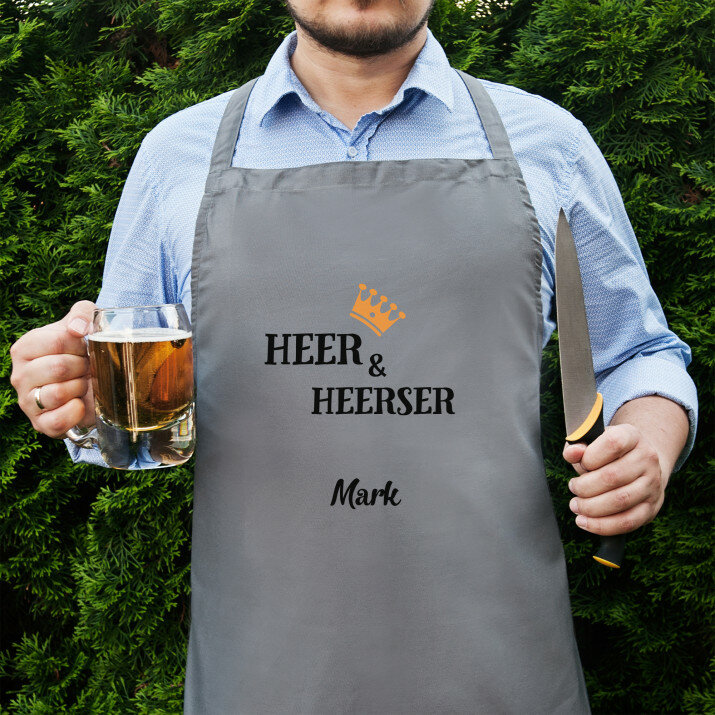 Heer en heerser - Keukenschort