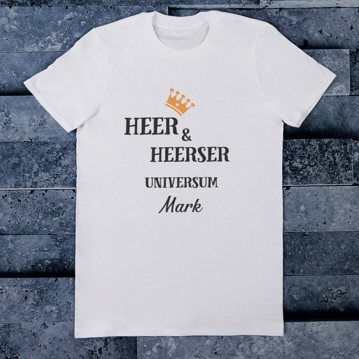 Heer en heerser - Heren t-shirt
