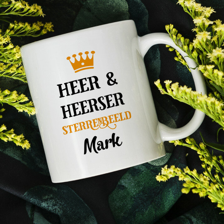 heer en heerser - Mok