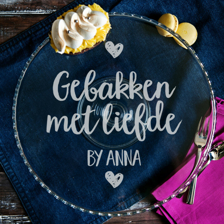 Gebakken met liefde - Taartplateau